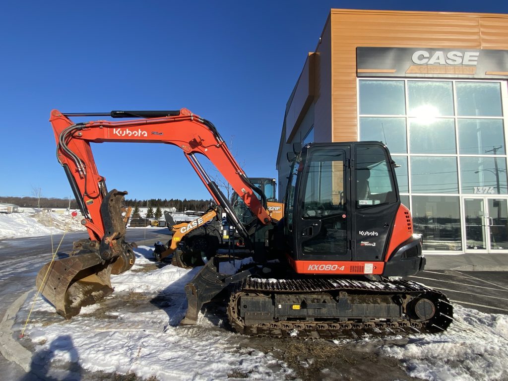 2022 KUBOTA KX080-4 EQ0043643 LÉVIS