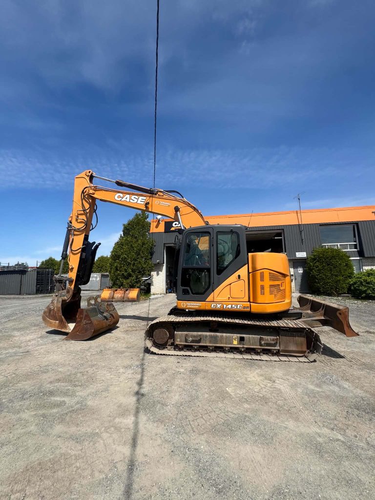 Construction 2017 CASE CX145C EQ0031670 ESTRIE