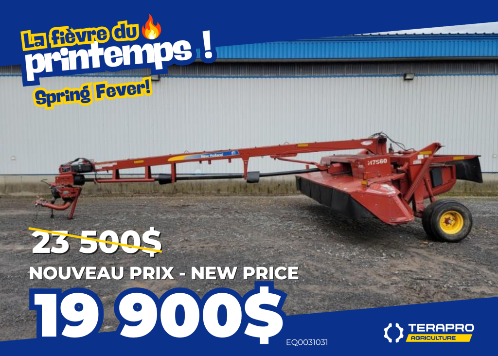 FAUCHEUSE AVEC DISQUES CONDITIONNEURS NEW HOLLAND – EQ0031031