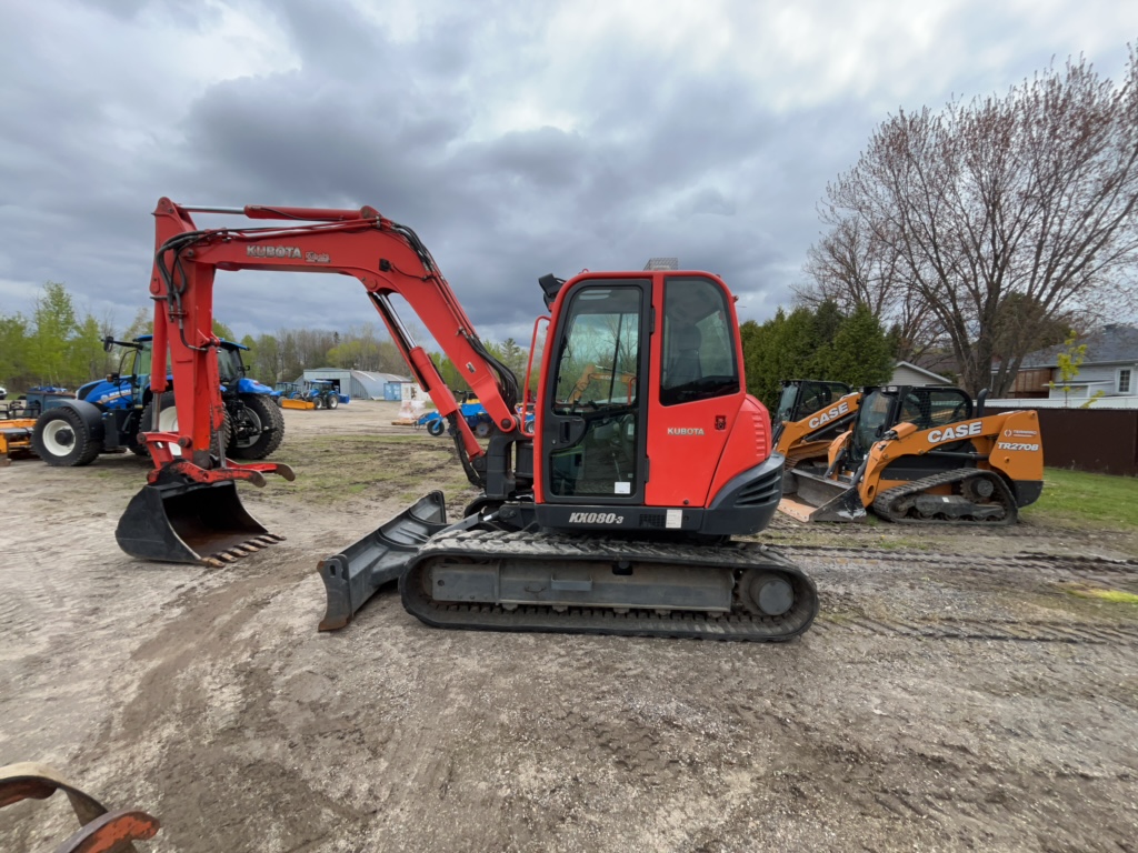 Construction 2011 KUBOTA KX080-3 EQ0046688