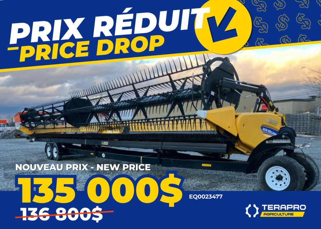 Agriculture TABLE À GRAINS NEW HOLLAND 880CF-45 EQ0023477